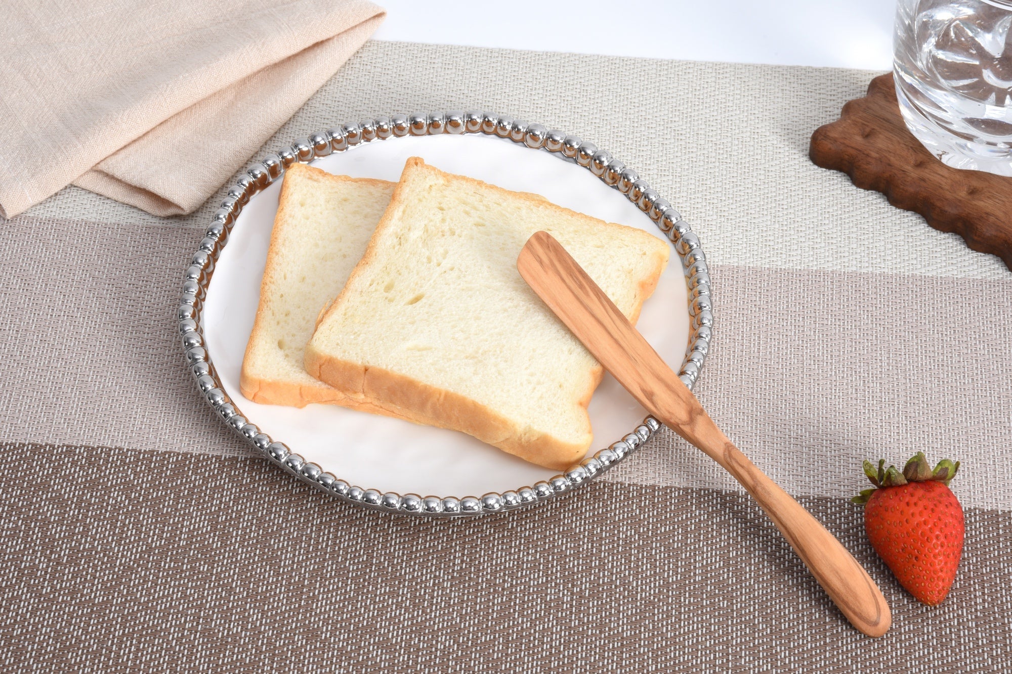 Salerno Round Appetizer/Dessert Plate Pampa Bay