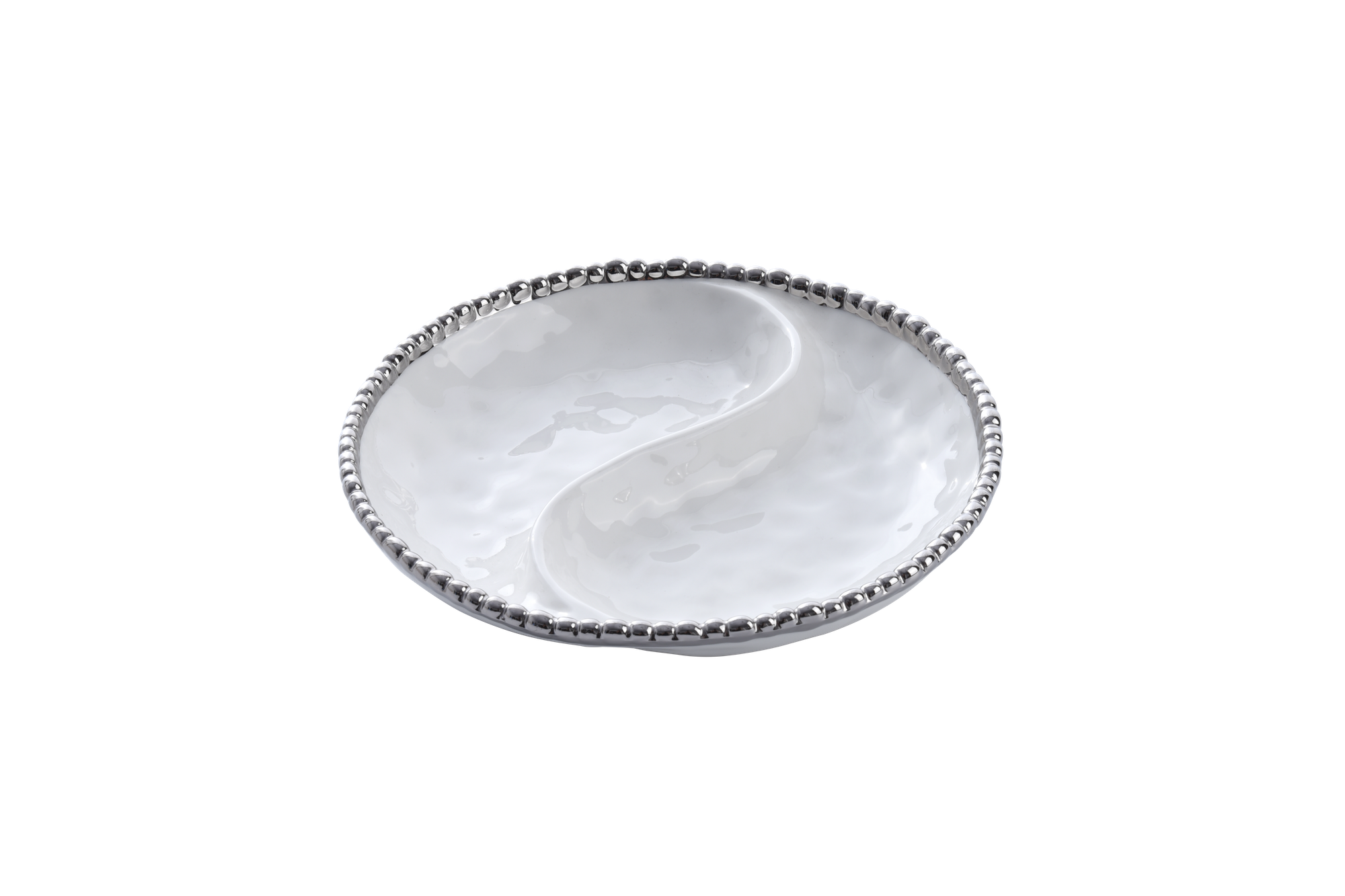 Salerno Small 2-Section Platter Pampa Bay