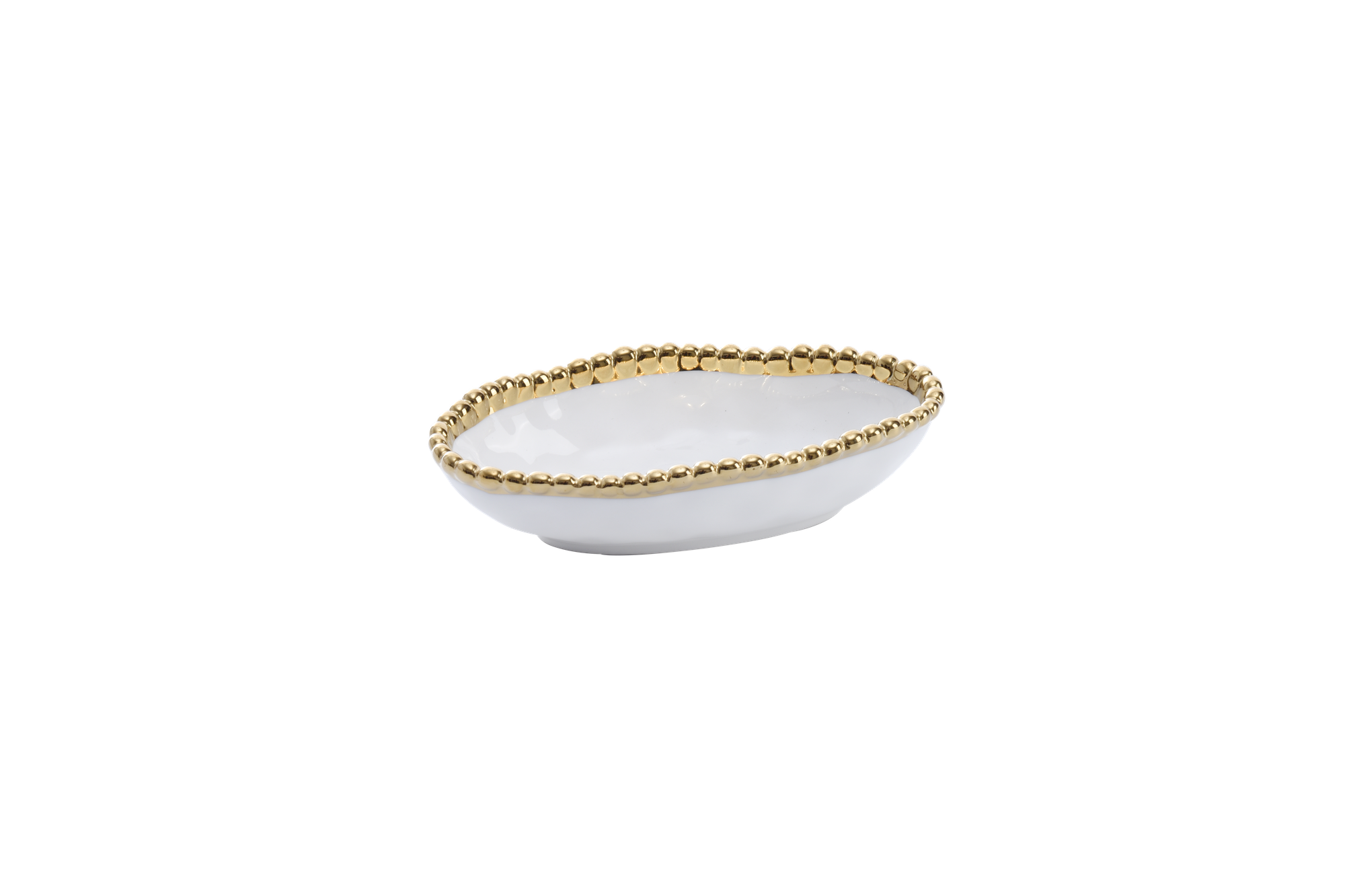 Golden Salerno Long Condiment Bowl Pampa Bay