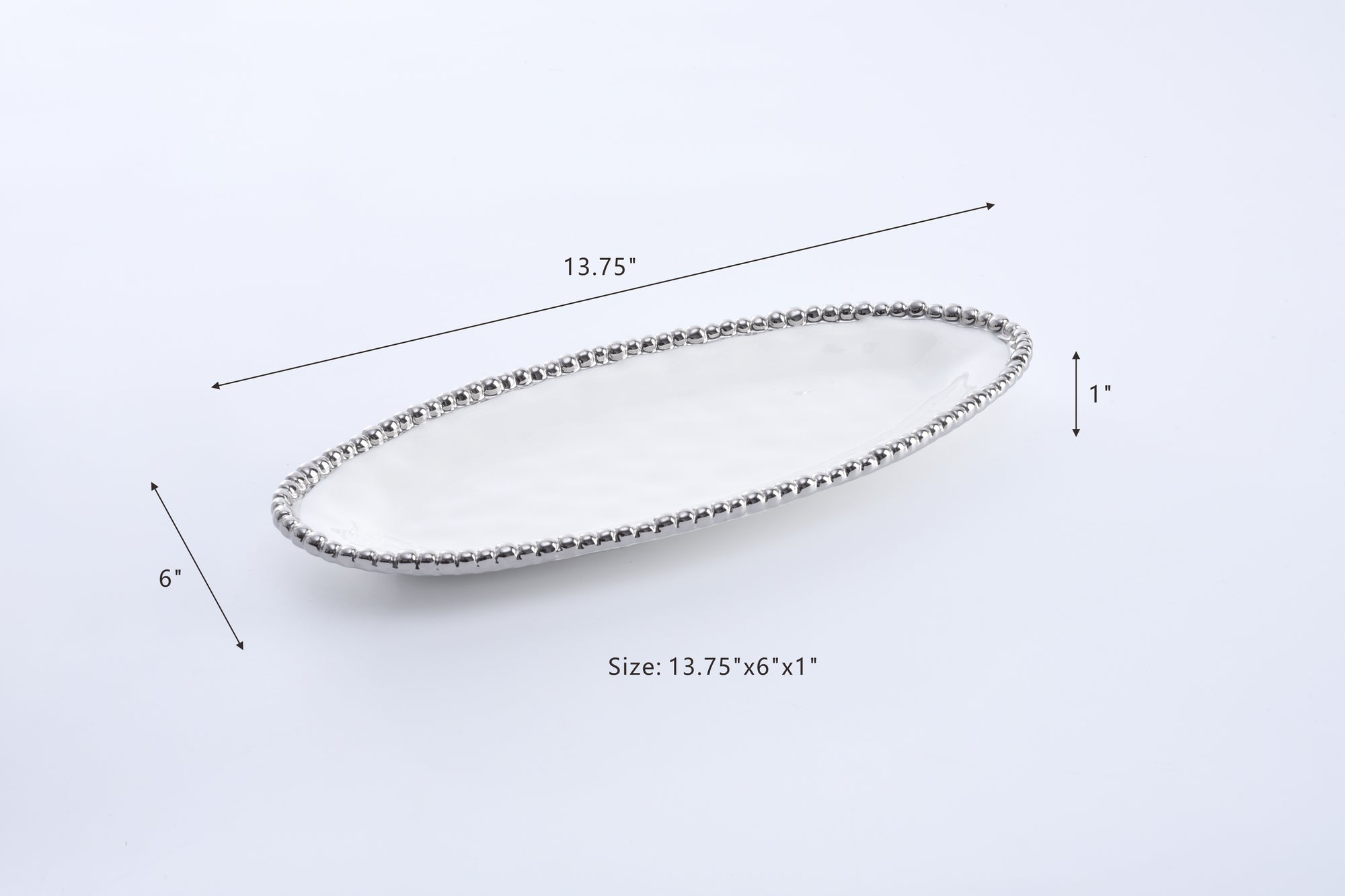 Salerno Small Oval Serving Piece Pampa Bay