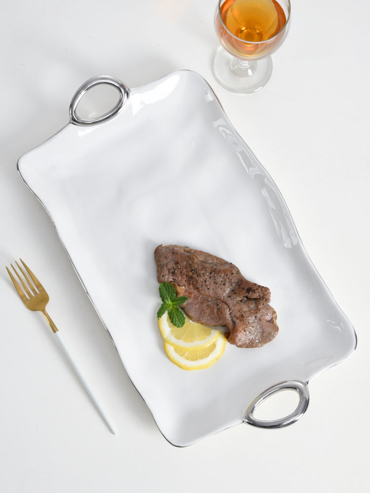 Handle With Style Large Platter Pampa Bay
