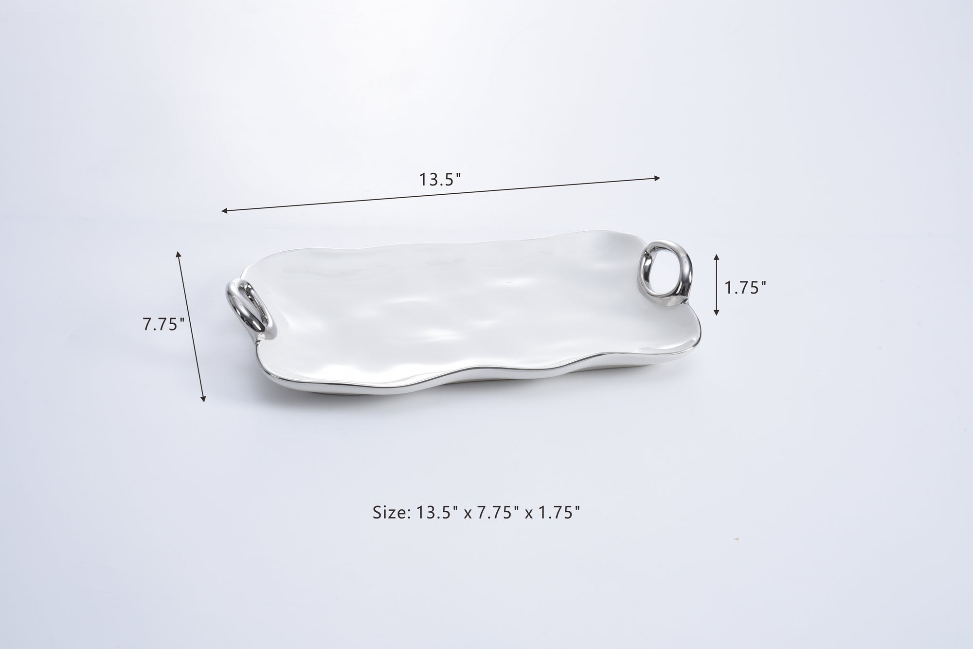 Handle With Style Small Platter Pampa Bay