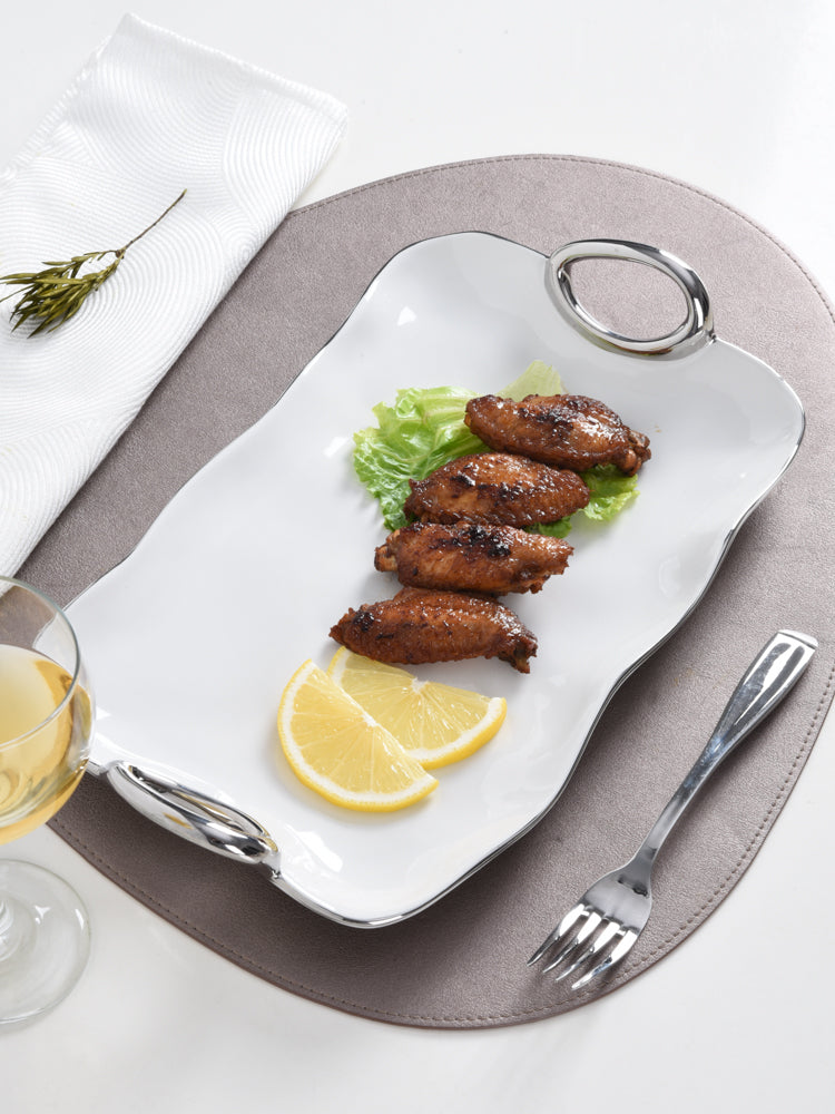 Handle With Style Small Platter Pampa Bay