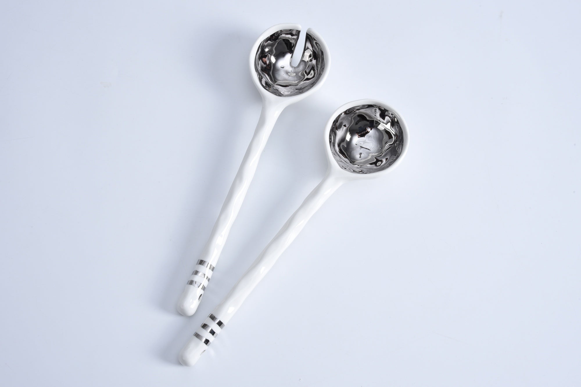 Porcelain Salad Server Set Simply Me Box