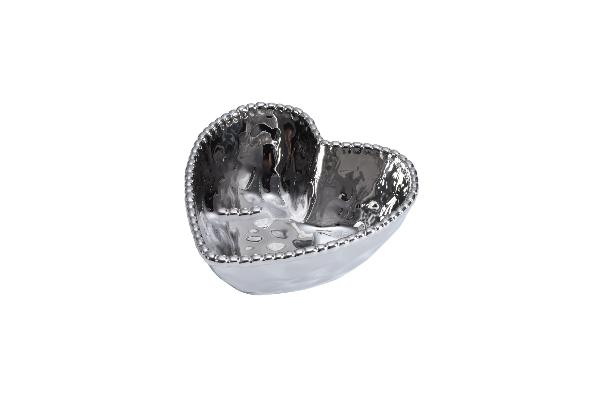 Love In The Air Heart Bowl Silver Pampa Bay