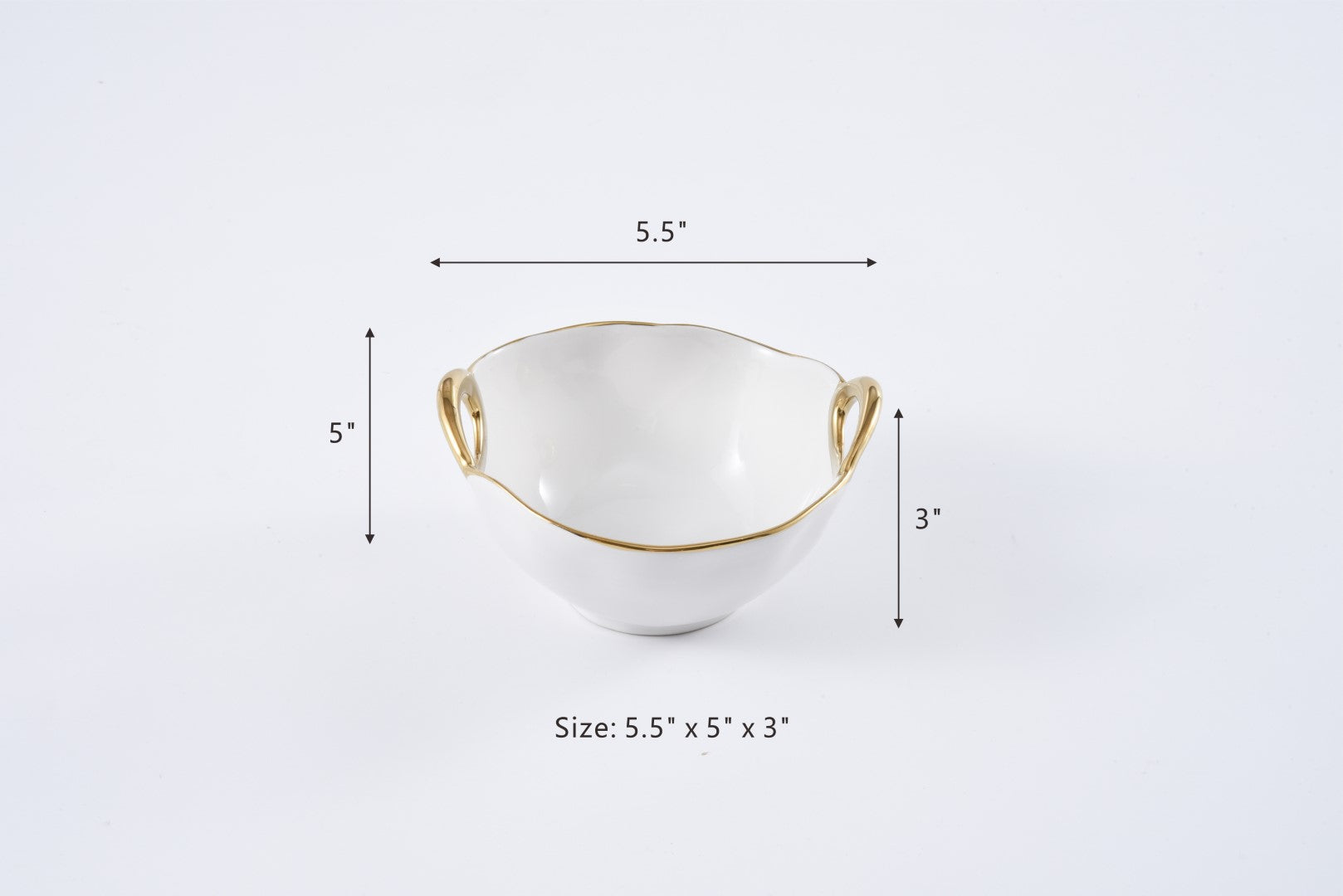 Golden Handles Snack Bowl Pampa Bay