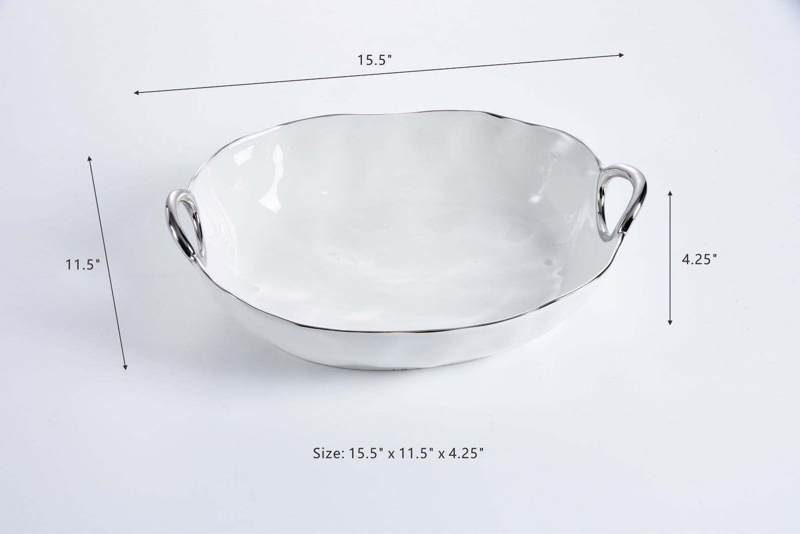 Handle With Style Deep Oval Server Pampa Bay