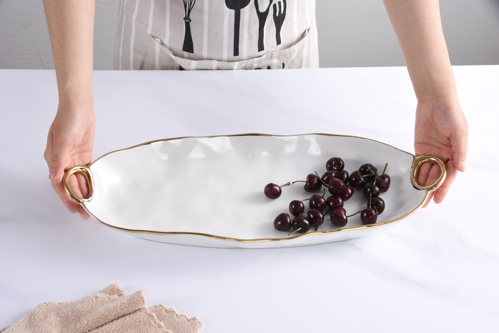 Golden Handles Deep Long Server Pampa Bay