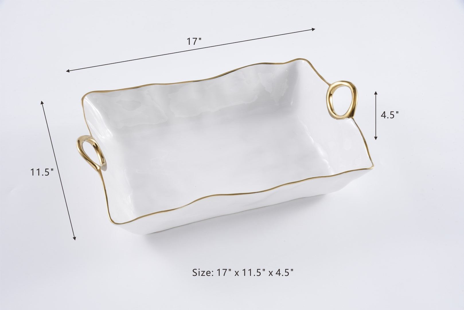 Golden Handles Large Deep Server Pampa Bay