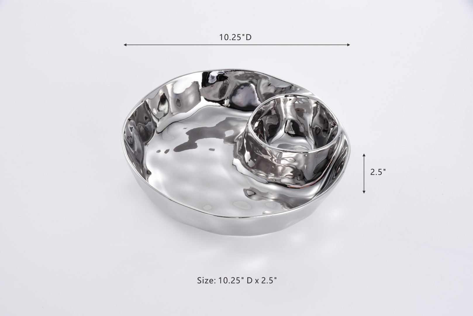 Thin & Simple Round Chip and Dip Pampa Bay