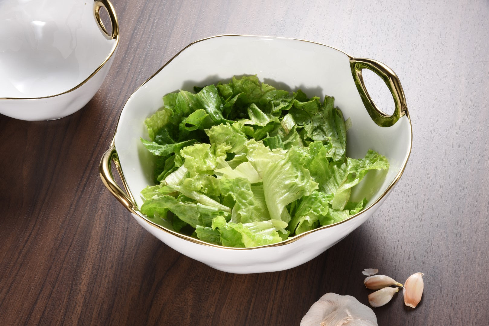 Golden Handles Large Bowl