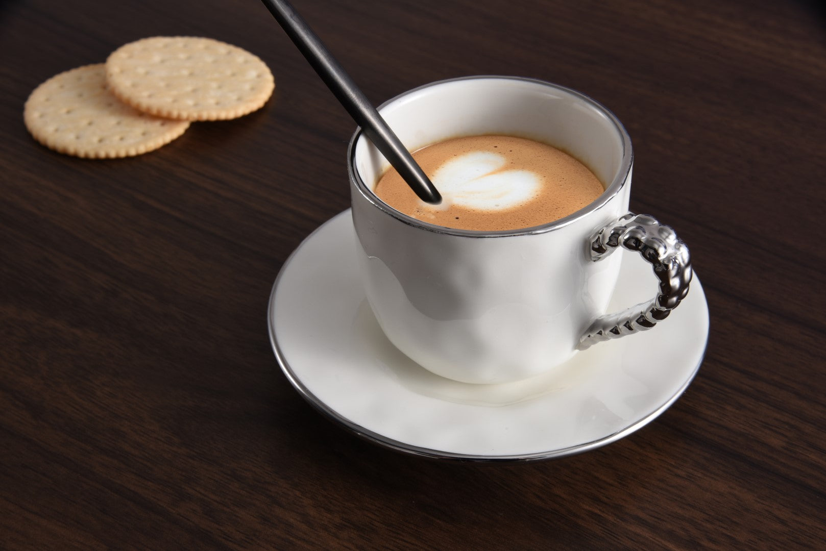 Salerno Espresso Cup & Saucer Pampa Bay