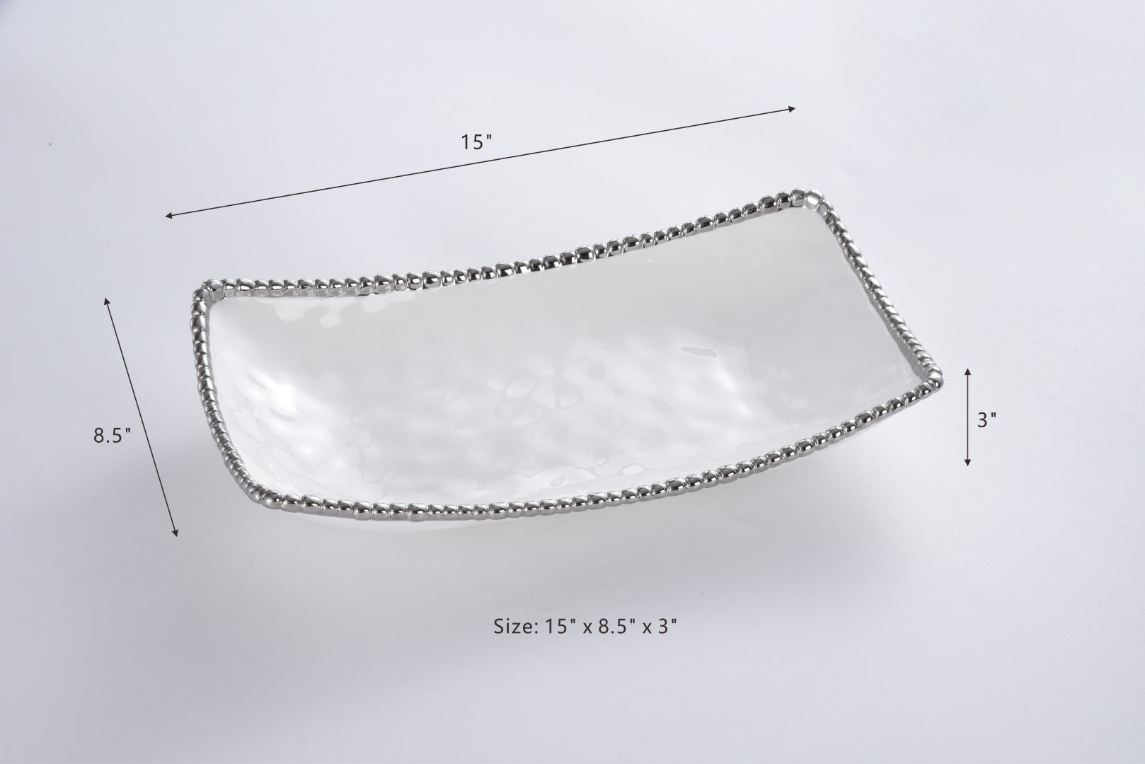 Salerno Rectangular Deep Server Pampa Bay