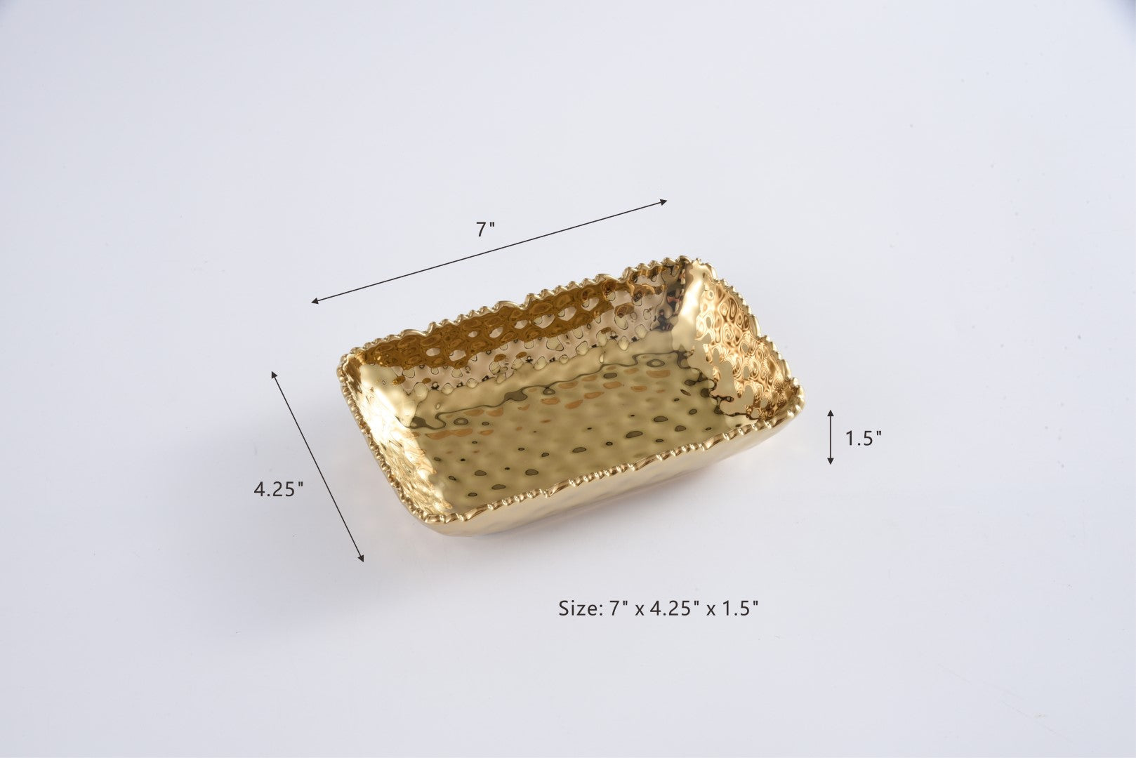 Golden Millennium Rectangular Dish Pampa Bay