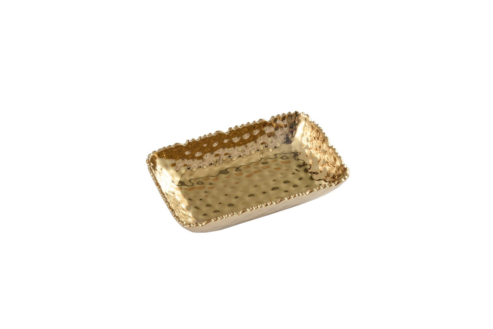 Golden Millennium Rectangular Dish