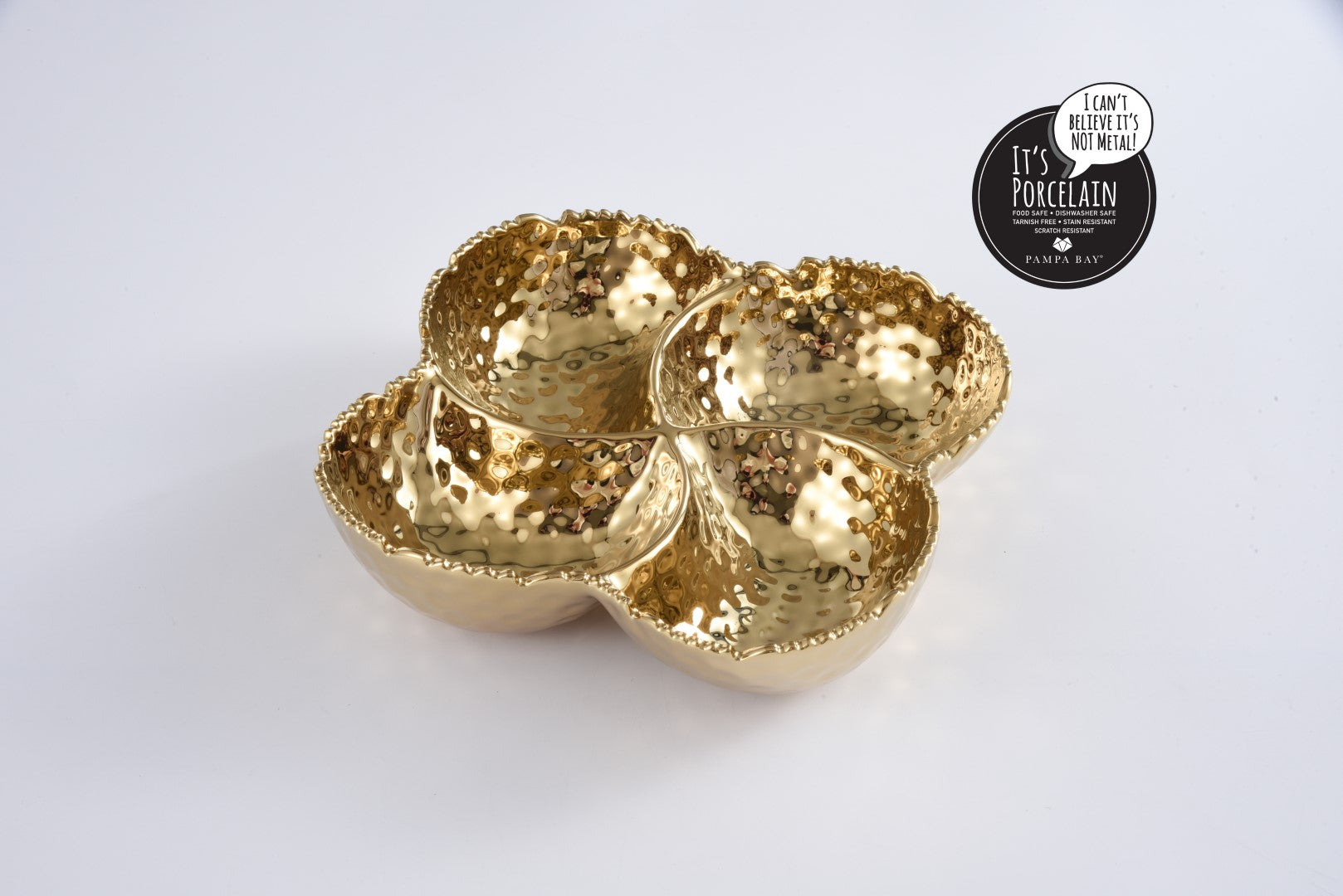 Golden Millennium 4-Section Bowl