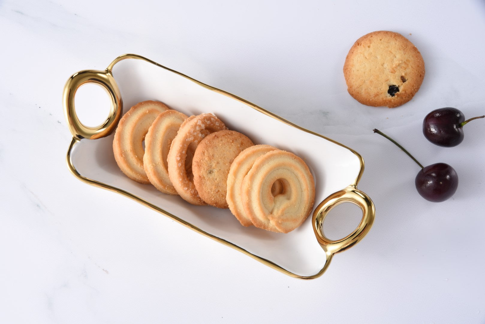 Golden Handles Mini Rectangular Bowl Pampa Bay