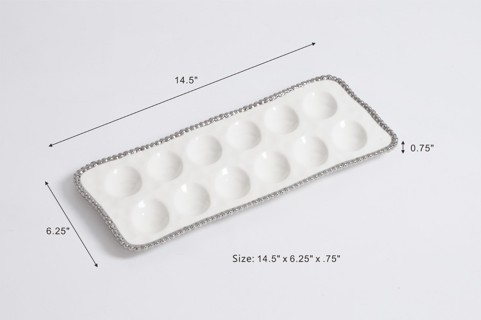 Salerno Deviled Egg Tray Pampa Bay