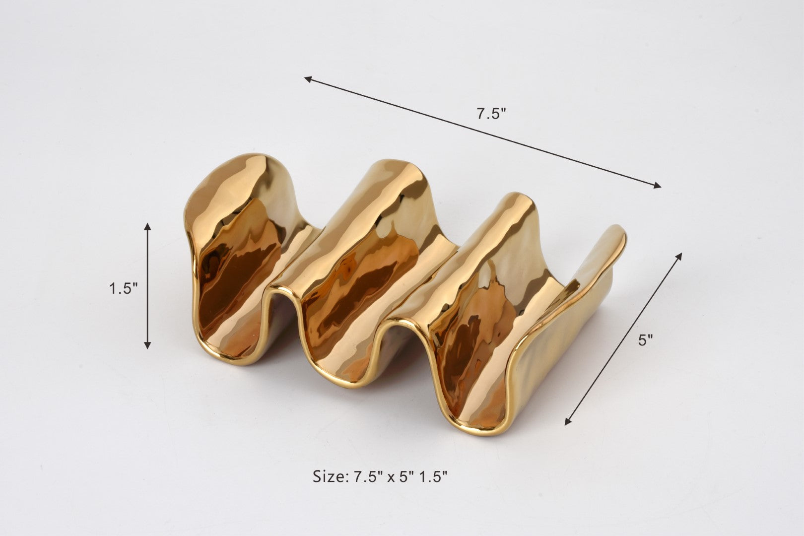Accessories Taco Holder Gold Finish
