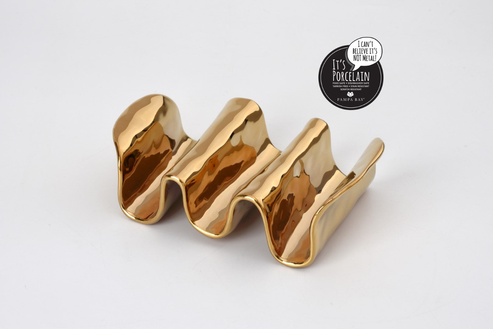 Accessories Taco Holder Gold Finish