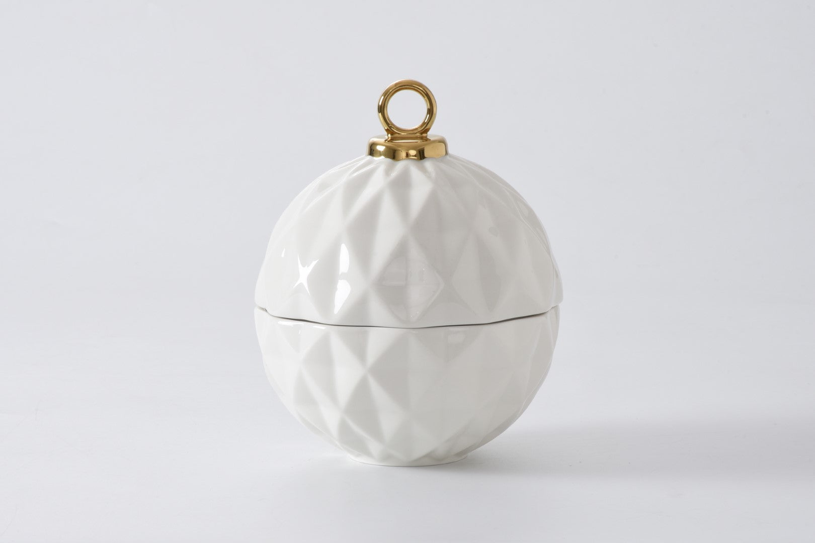 Large Ornament Bowl, Gold Trim Simply Me Box