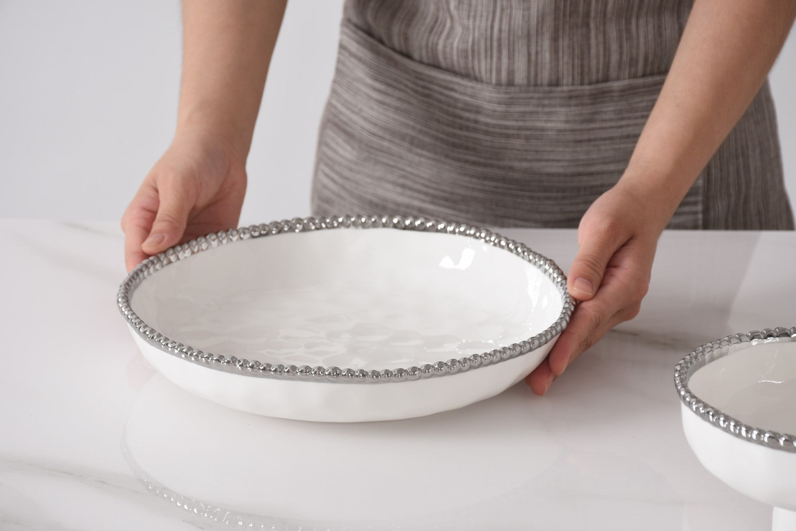 Salerno Medium Shallow Bowl