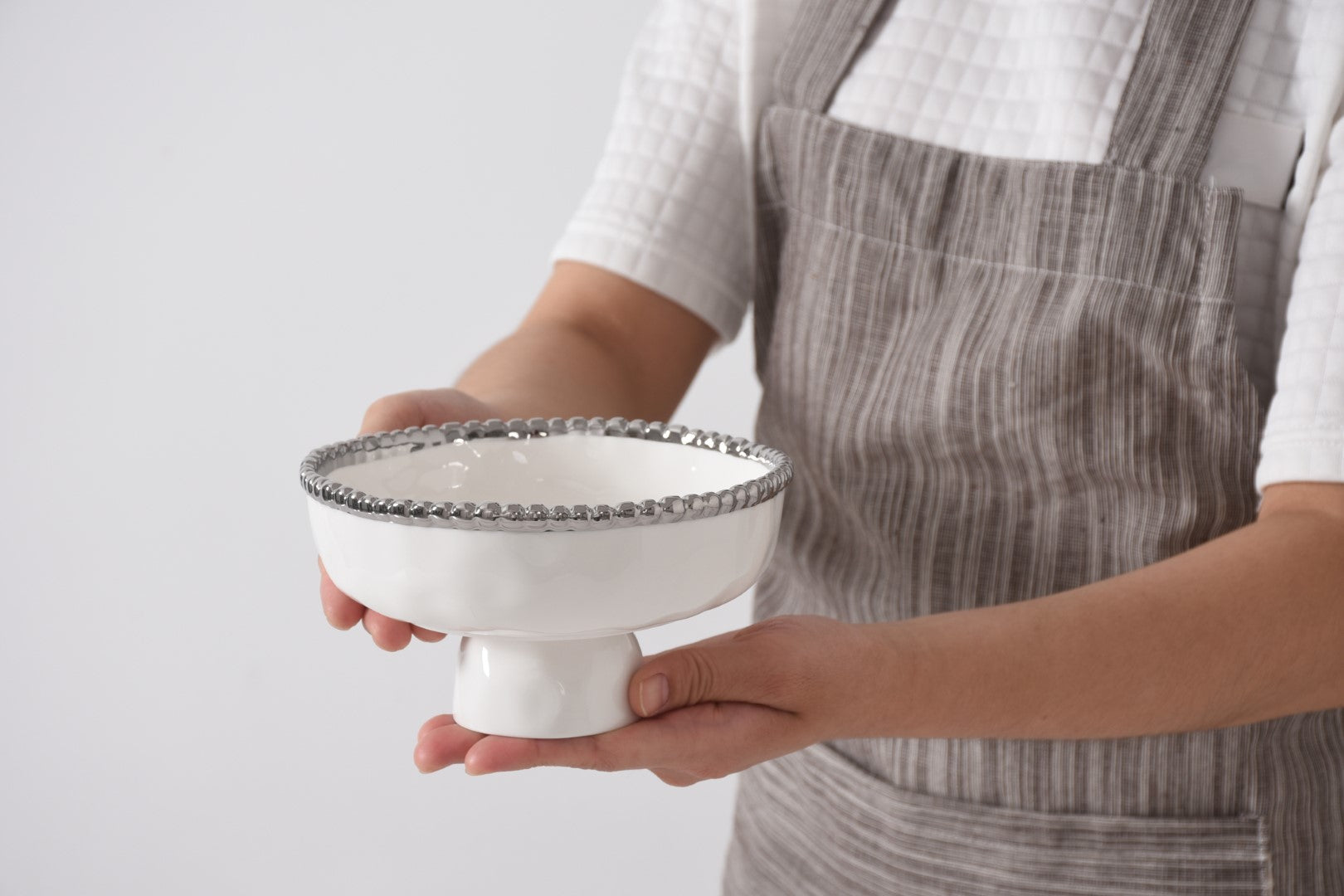 Salerno Small Footed Bowl Pampa Bay