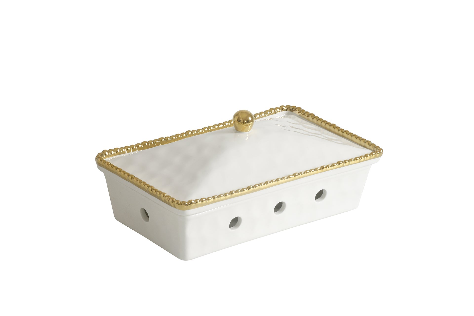 Golden Salerno Rectangular Chafing Dish Pampa Bay