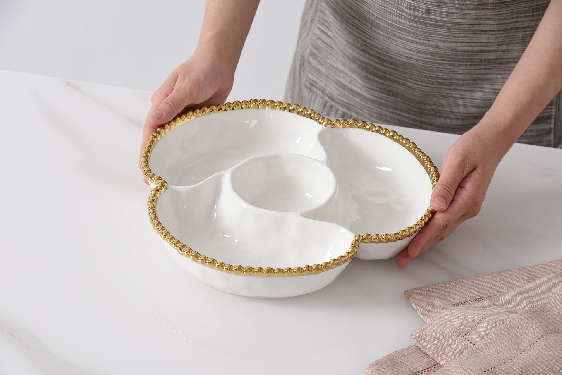 Golden Salerno 4 Section Server Pampa Bay