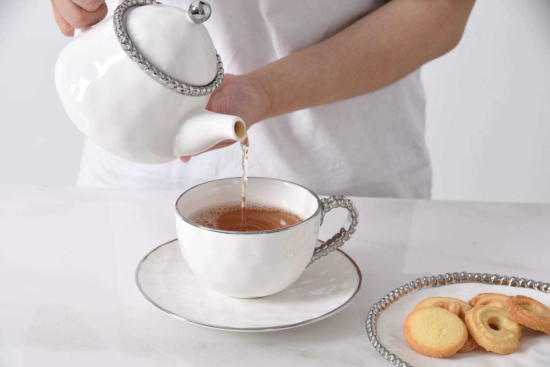 Salerno Tea Cup & Saucer pampa bay