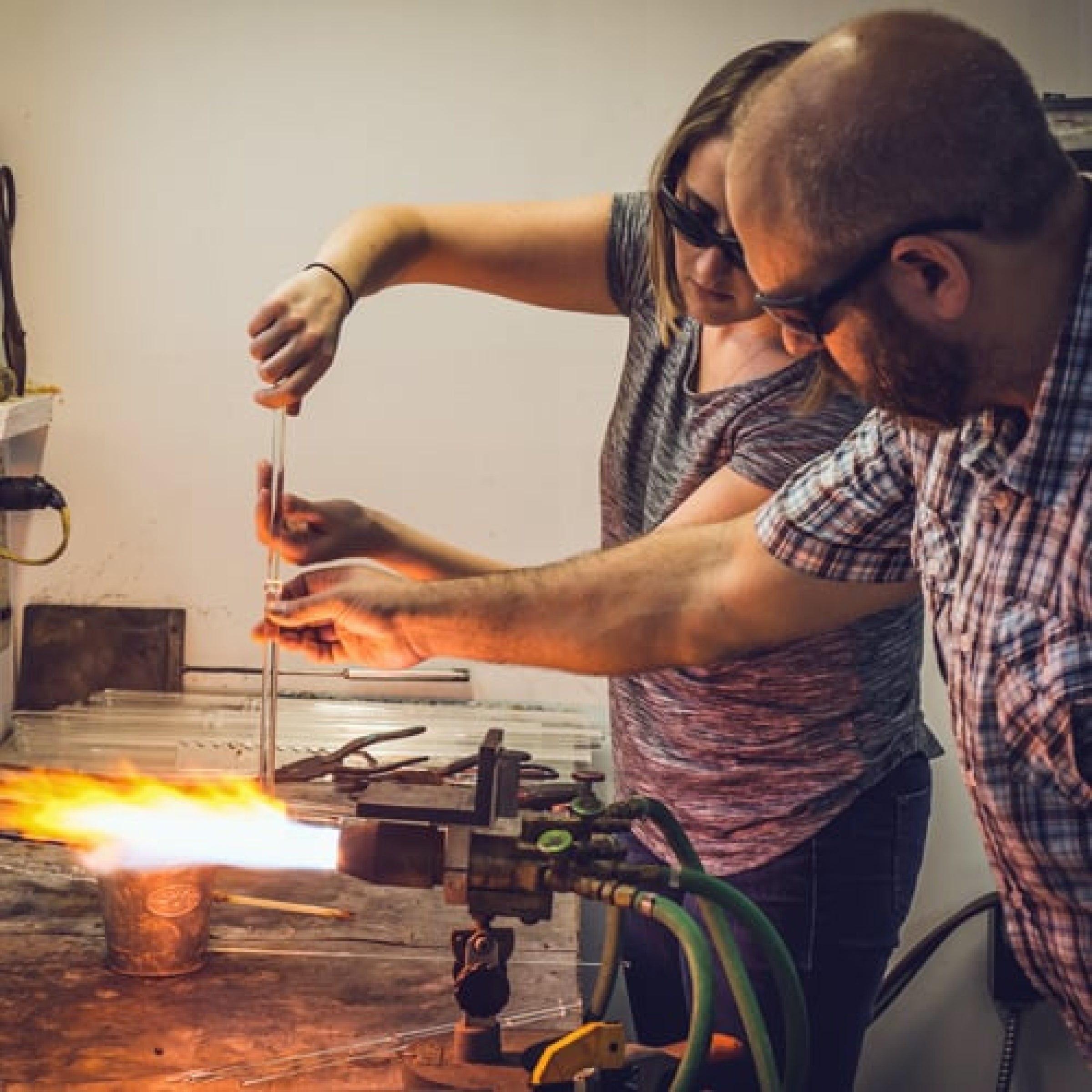 Glass Pendant Making Class virgin experiences