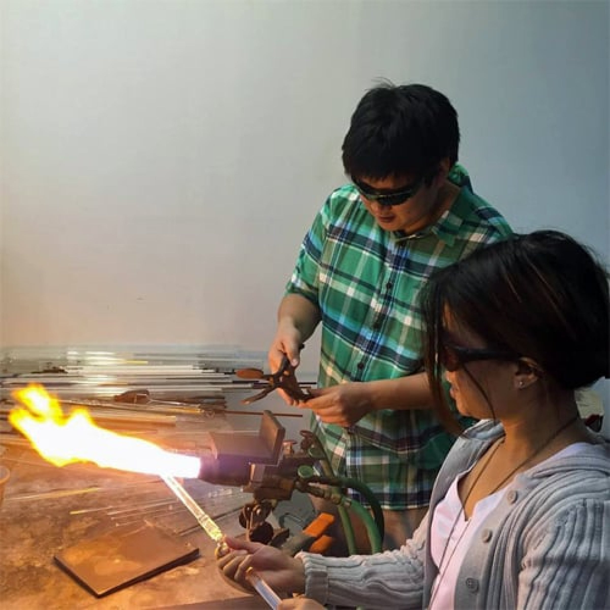 Romantic Glass Working Class virgin experiences