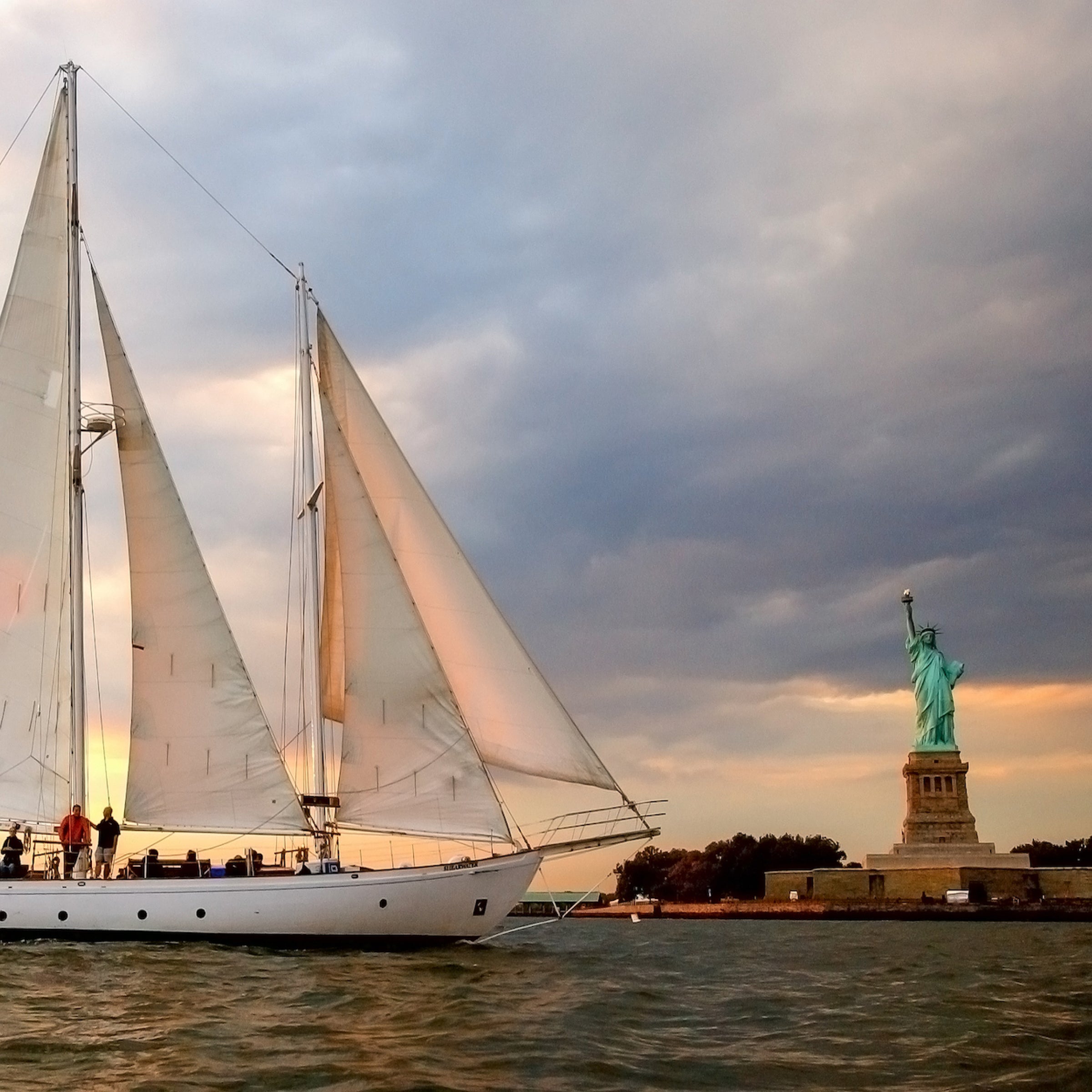 NYC Golden Hour Cocktail Sail on the Clipper City Tall Ship virgin experiences
