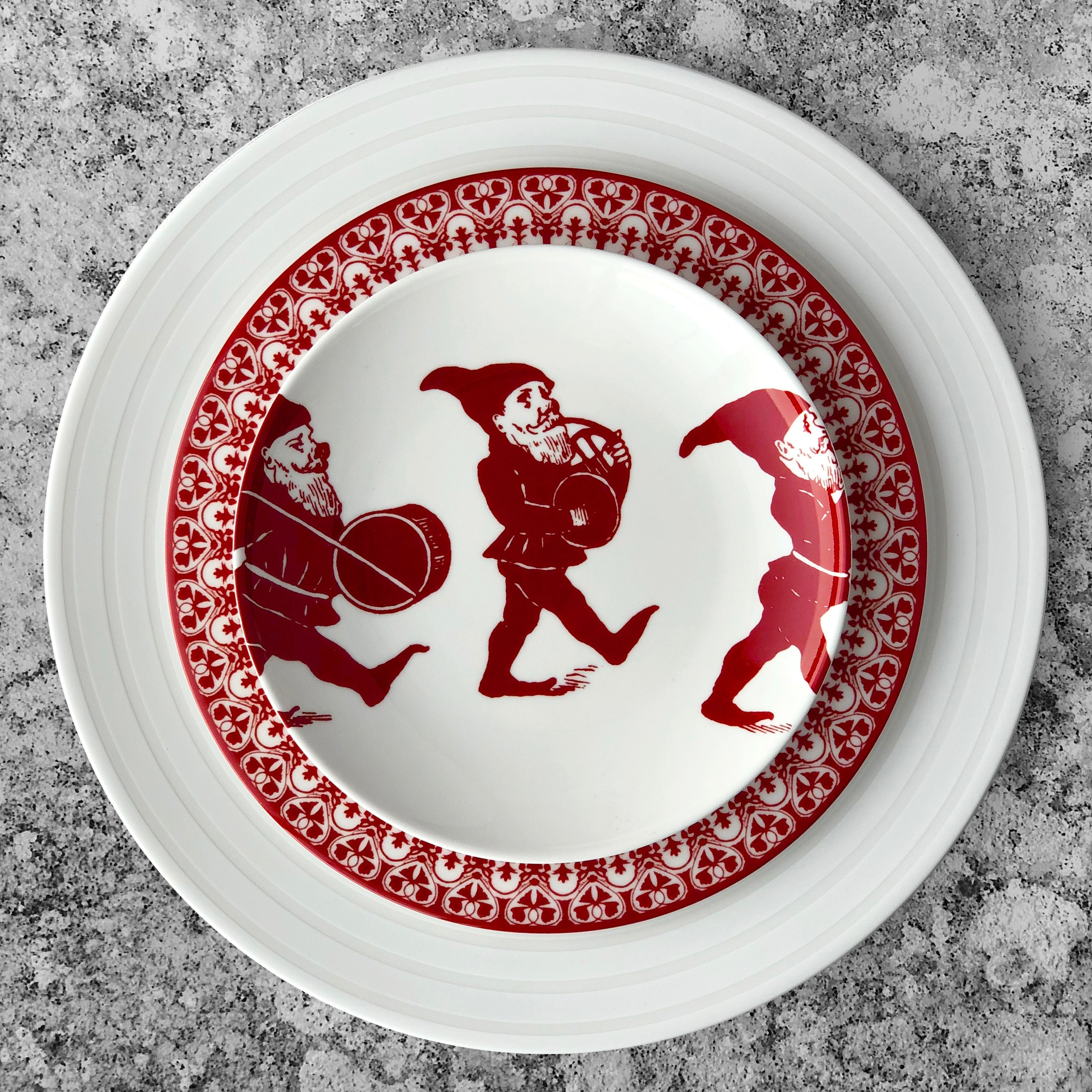 Elves Small Plates, Set of 4