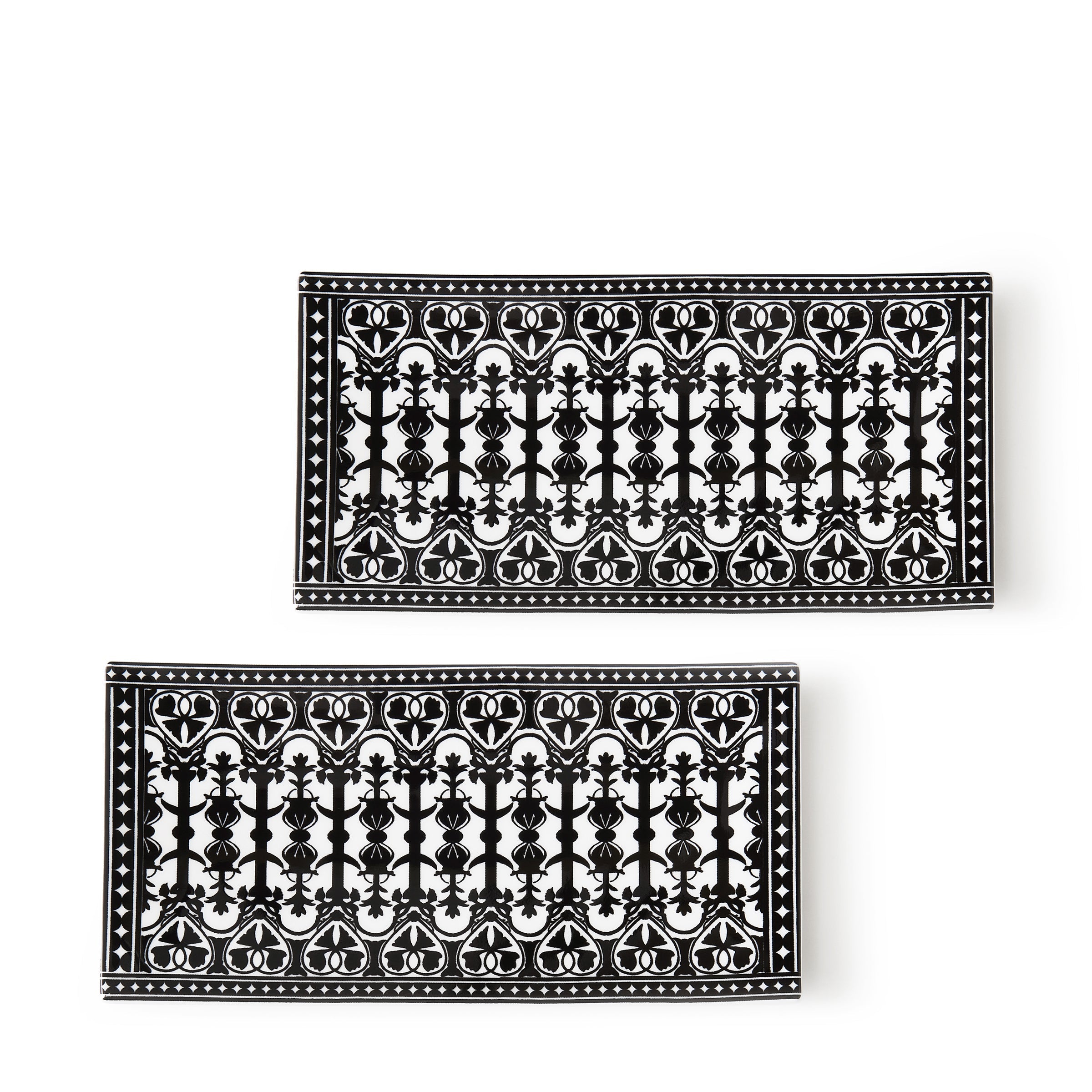 Casablanca Medium Sushi Trays, Set of 2