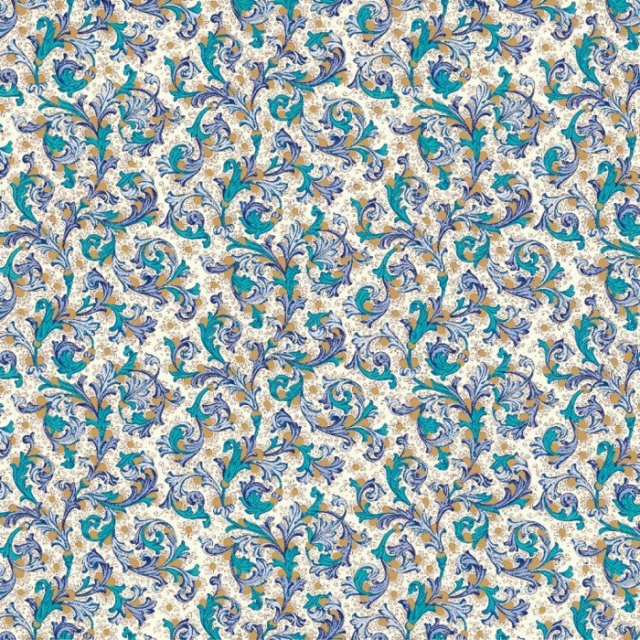 Blue Turquois Florentine | ROSSI | Authentic ROSSI