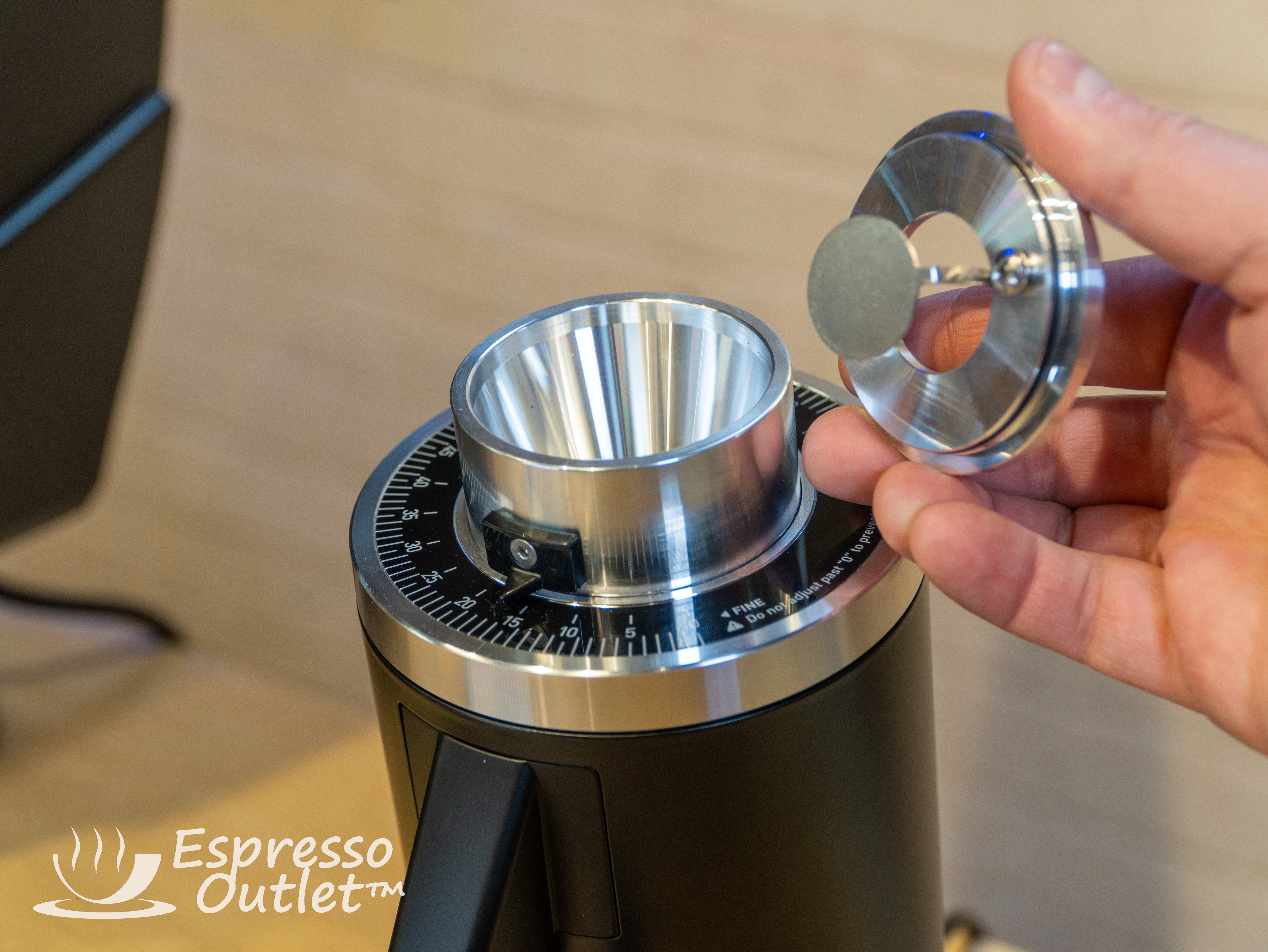 Turin DF54 v3 Single Dose Flat Burr Grinder Espresso Outlet LLC