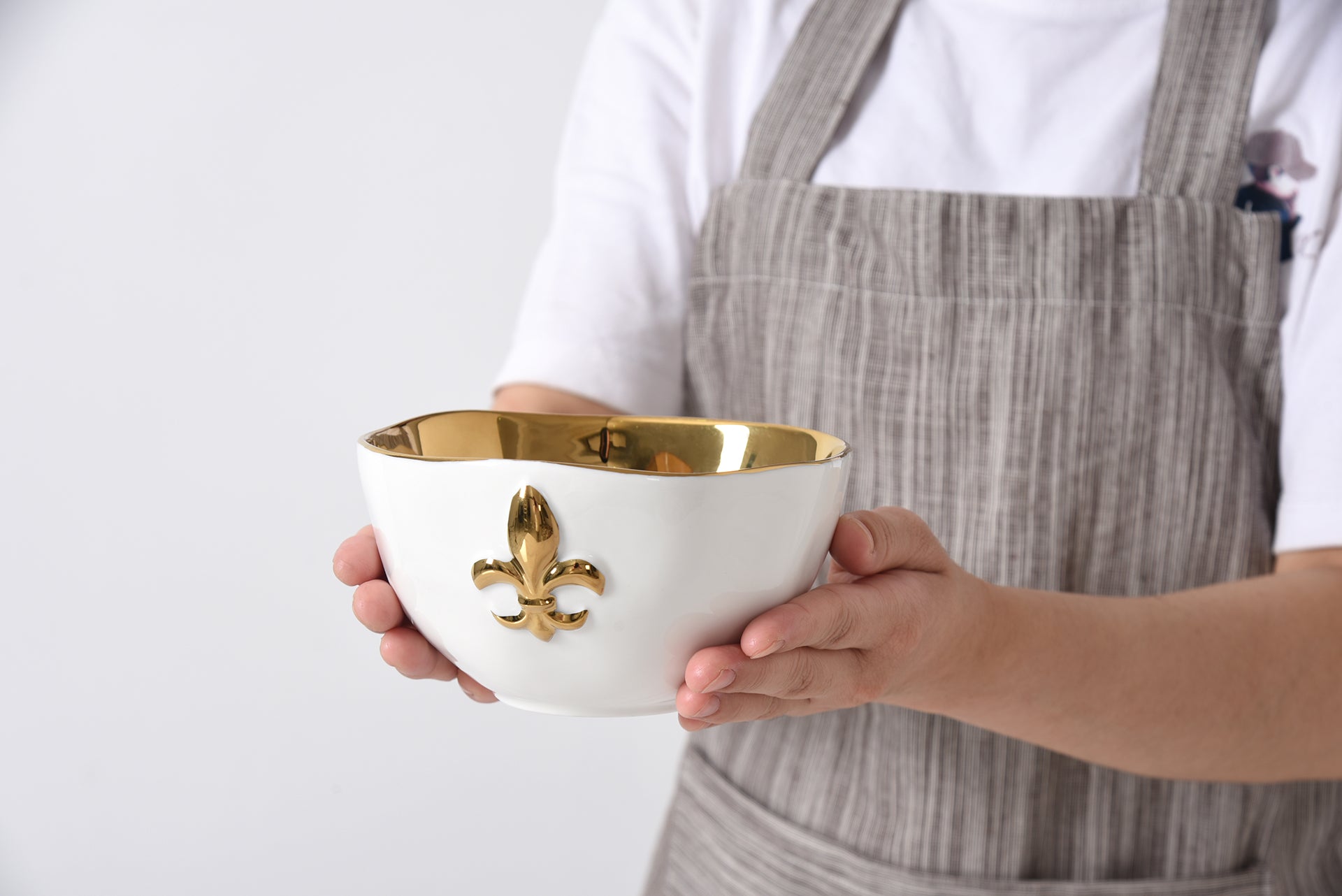 Fleur-De-Lis Small Bowl Pampa Bay