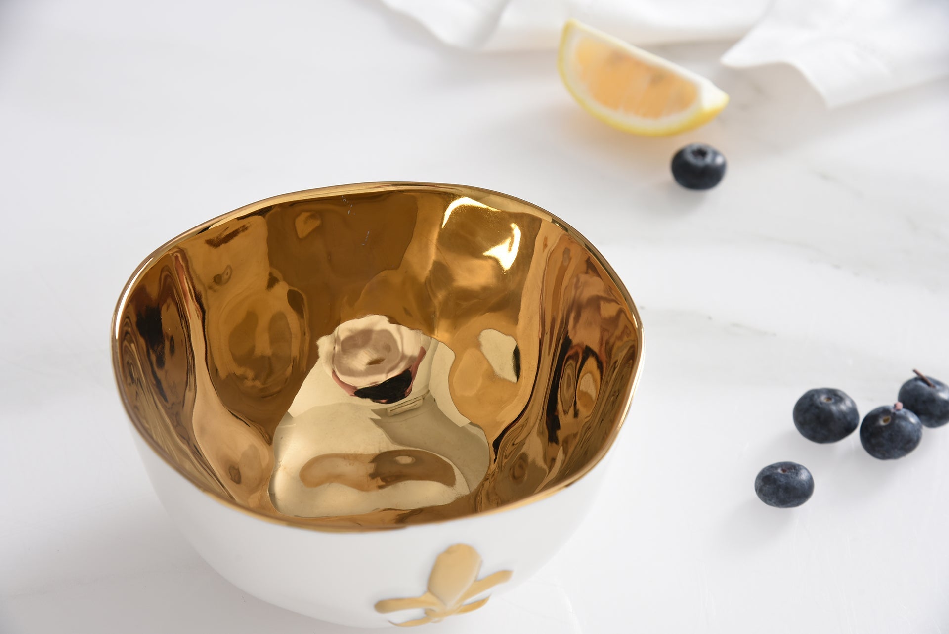 Fleur-De-Lis Small Bowl Pampa Bay