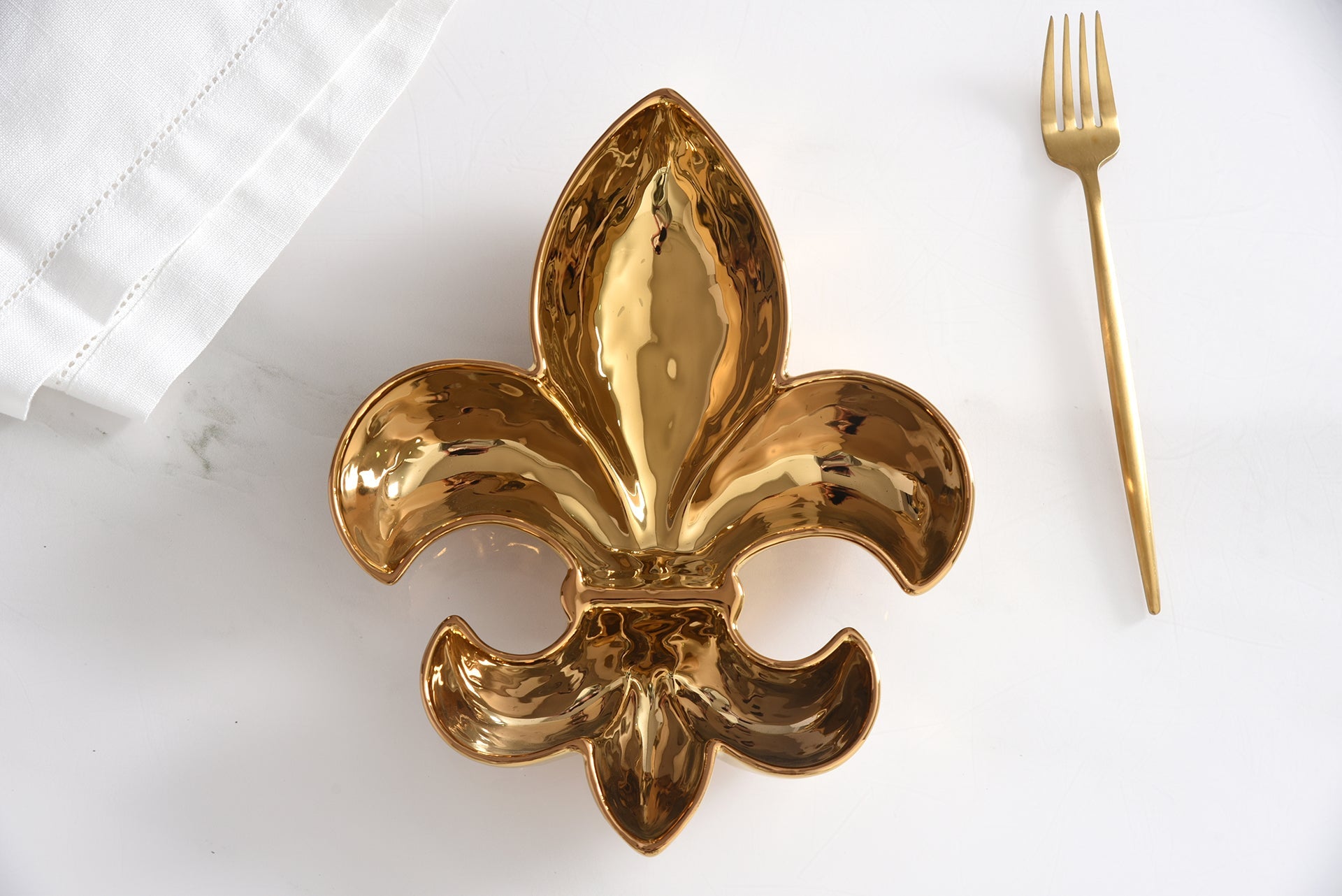 Fleur-De-Lis Snack Bowl Pampa Bay