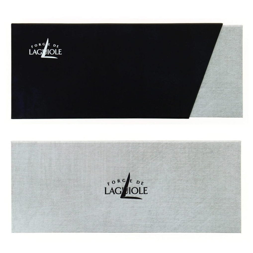 Forge de Laguiole 2 Piece Steak Knife Set Briarwood Satin Finish