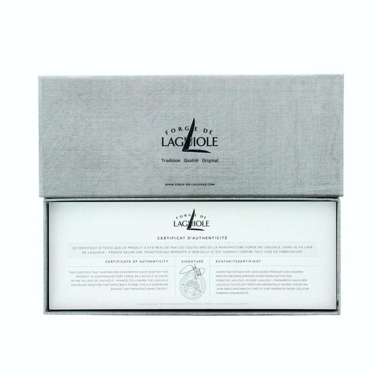 Forge de Laguiole Corkscrew Compressed Fabric - Chocolate