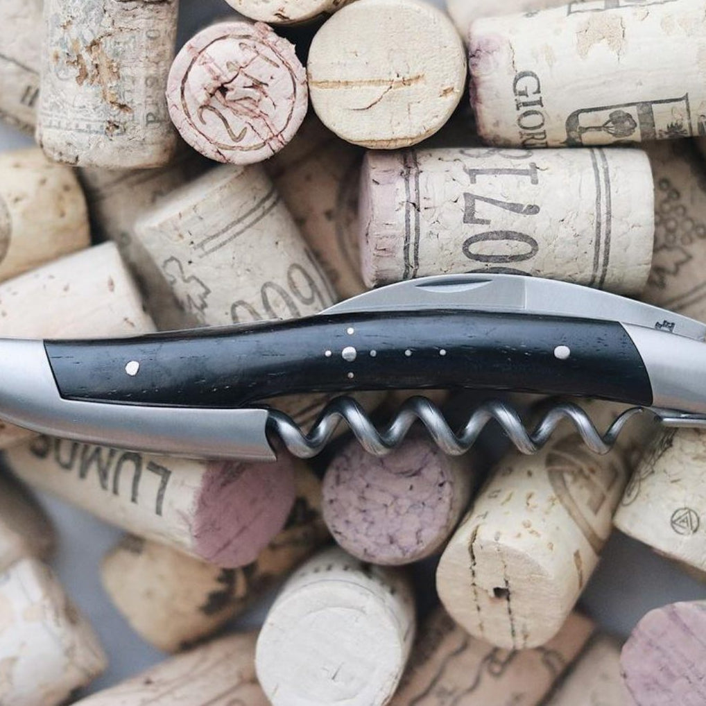 Forge de Laguiole Corkscrew Ebony - Satin