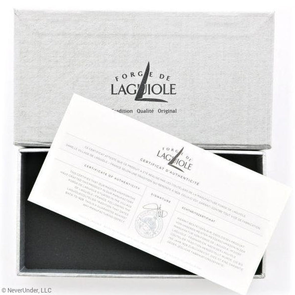 Forge de Laguiole Dark Horn Tip Golf Divot Tool with Knife