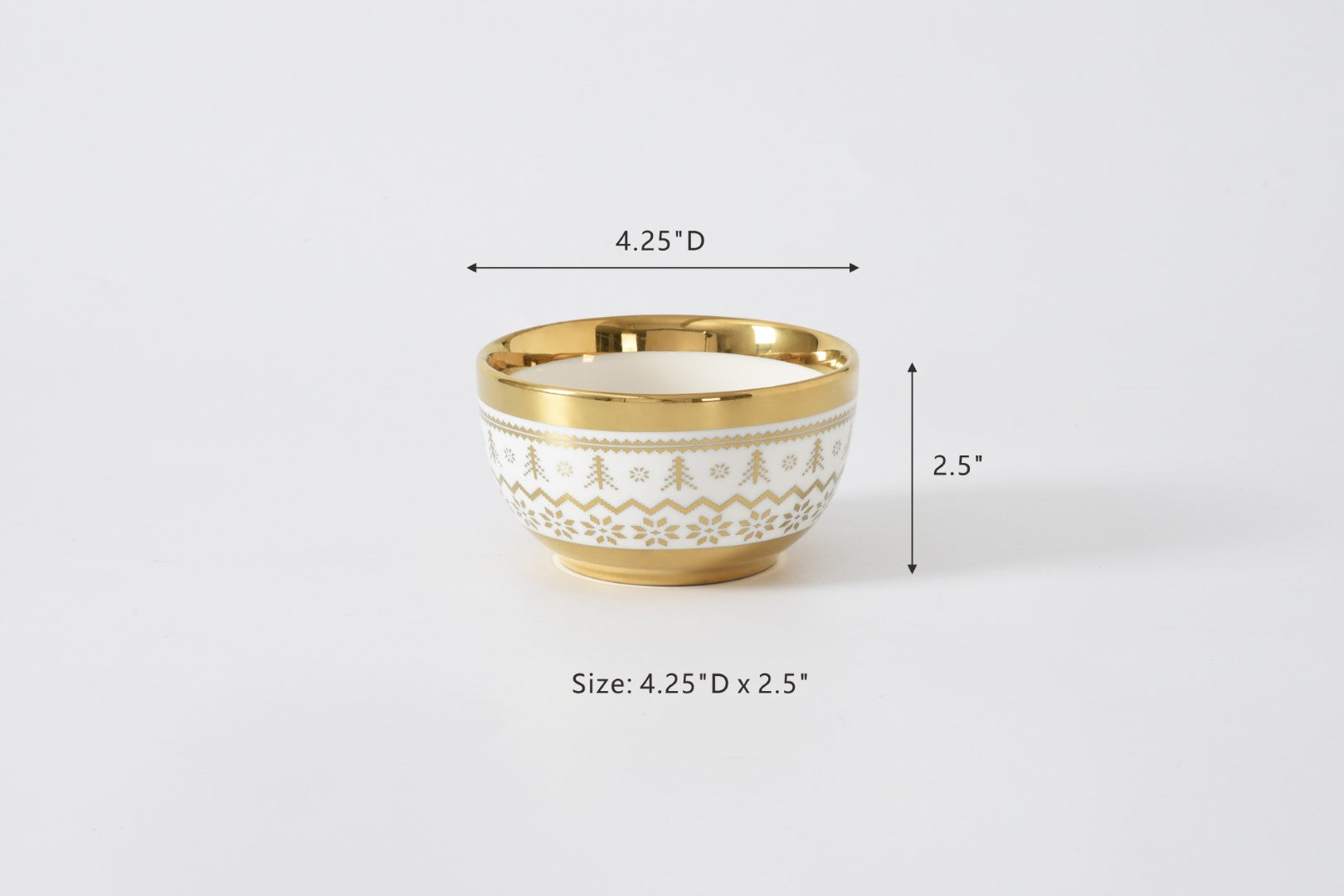 For The Holidays Snack Bowl
