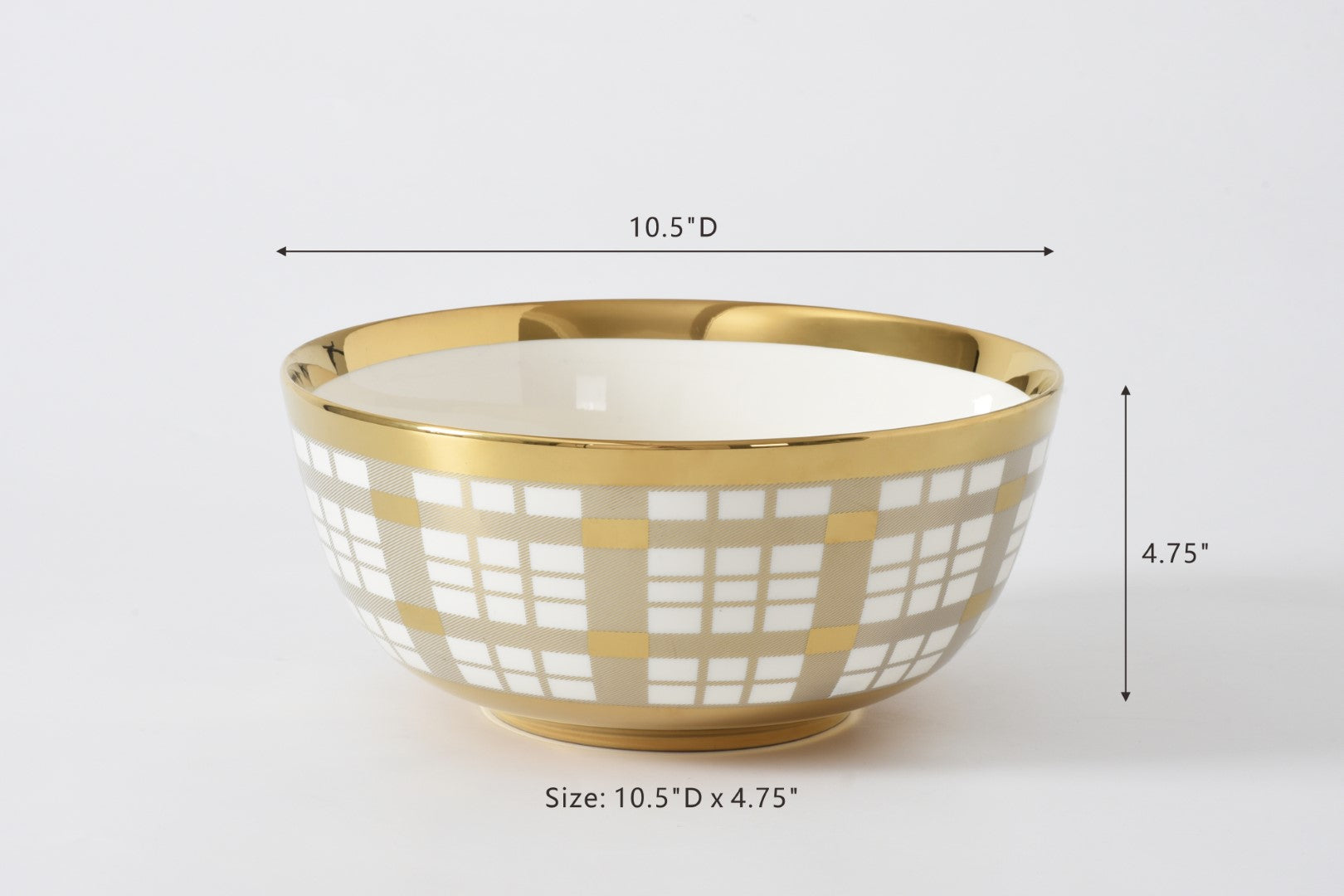 For The Holidays Large Bowl