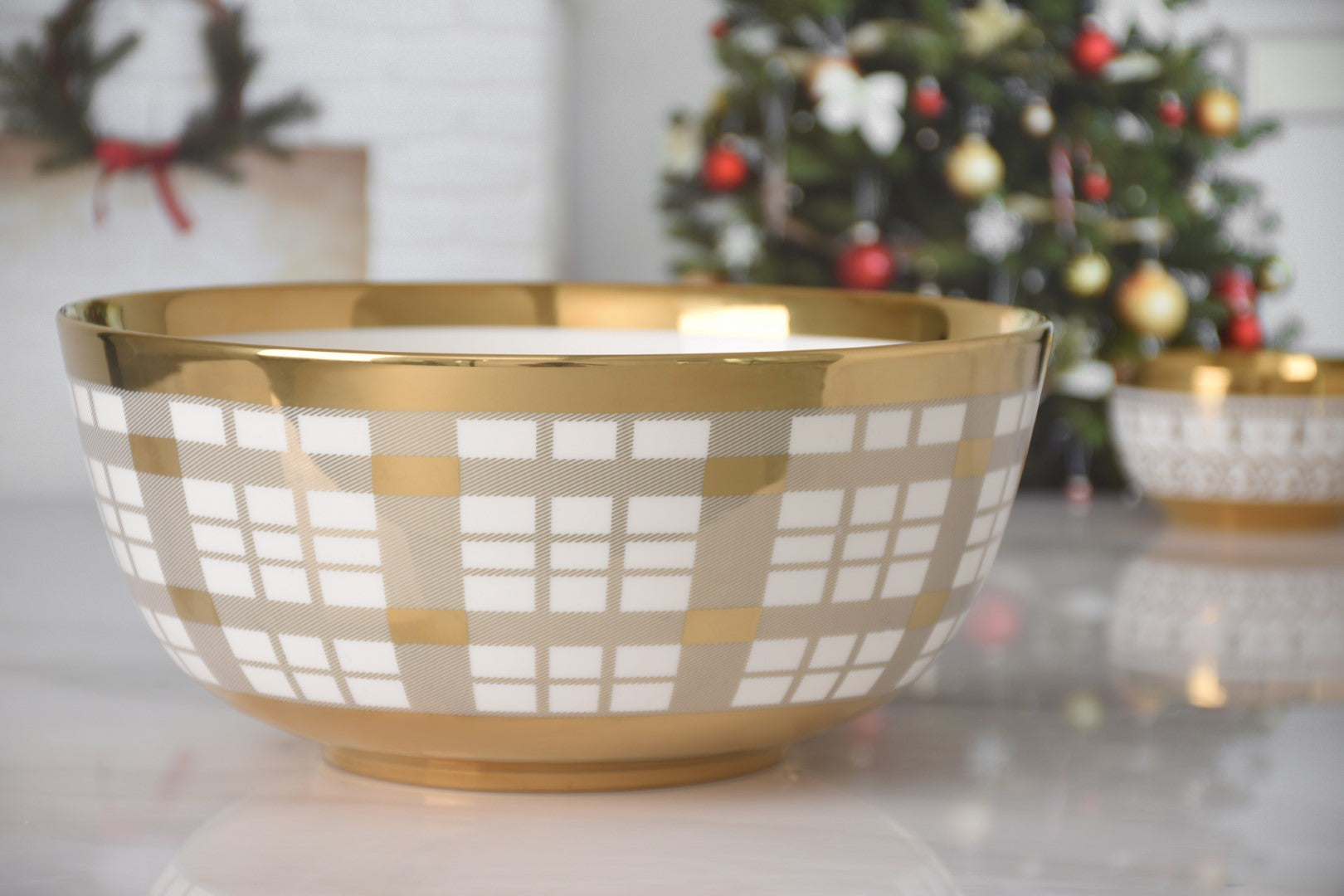 For The Holidays Large Bowl