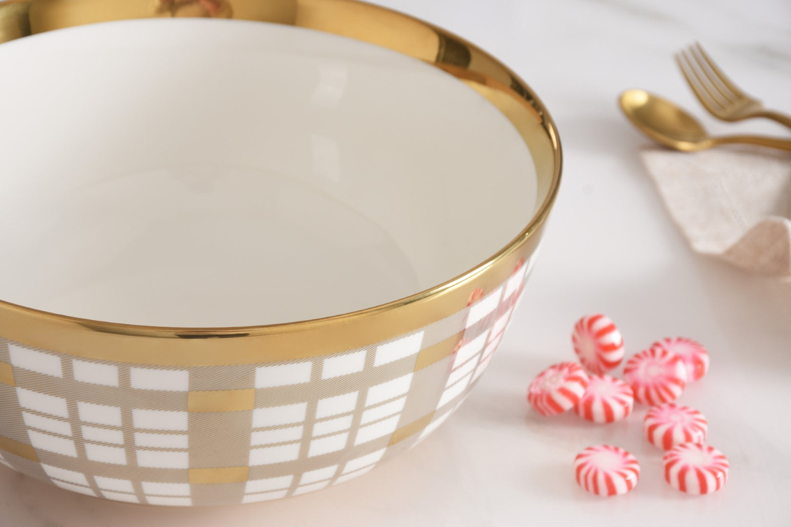 For The Holidays Large Bowl