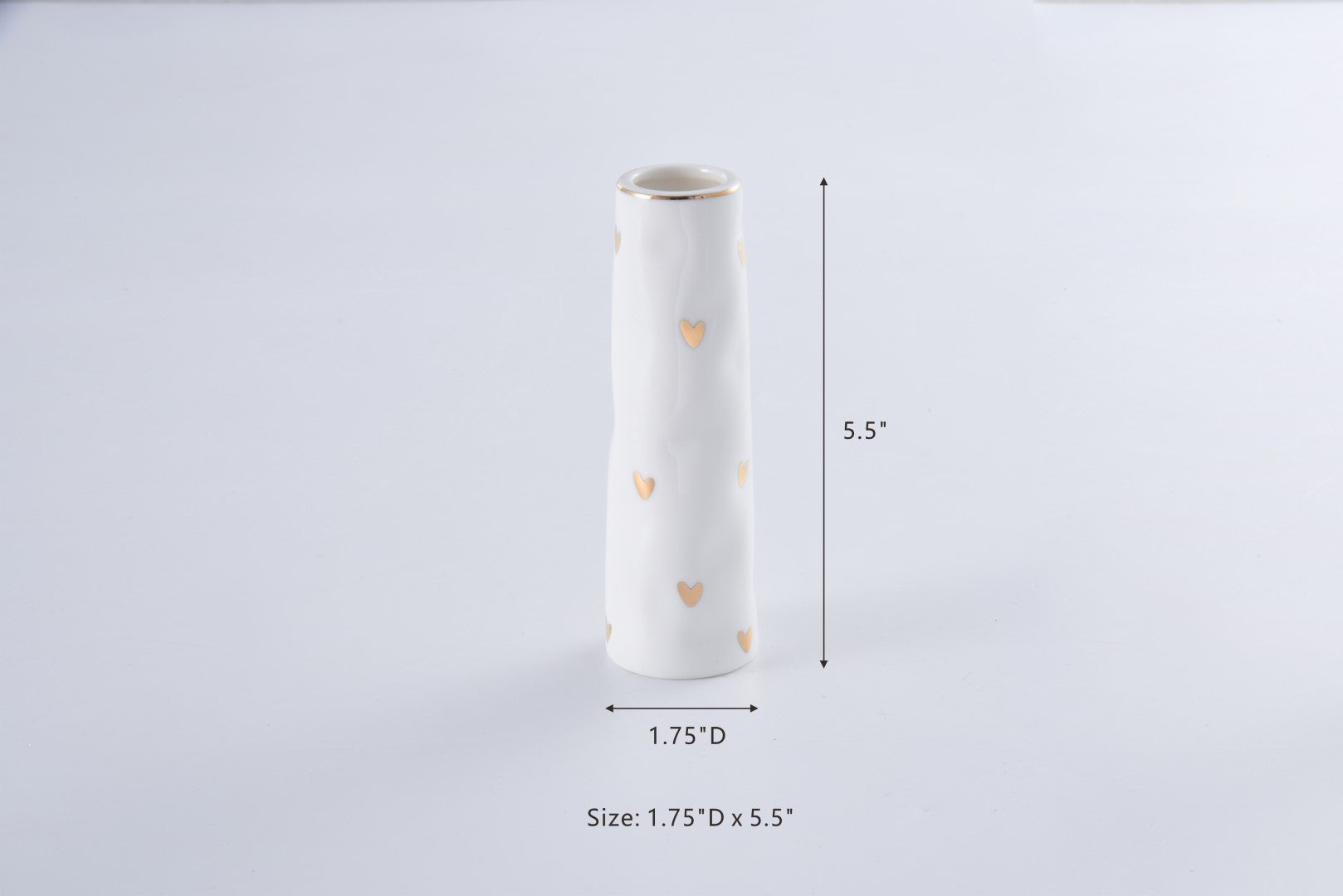 Heart To Heart Bud Vase Pampa Bay