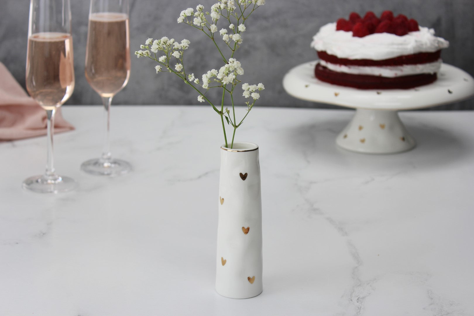 Heart To Heart Bud Vase Pampa Bay